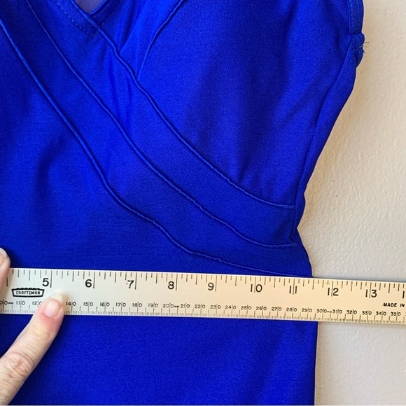 Longitude‎ blue mesh bodice one piece swimsuit. Size S - Picture 9 of 11